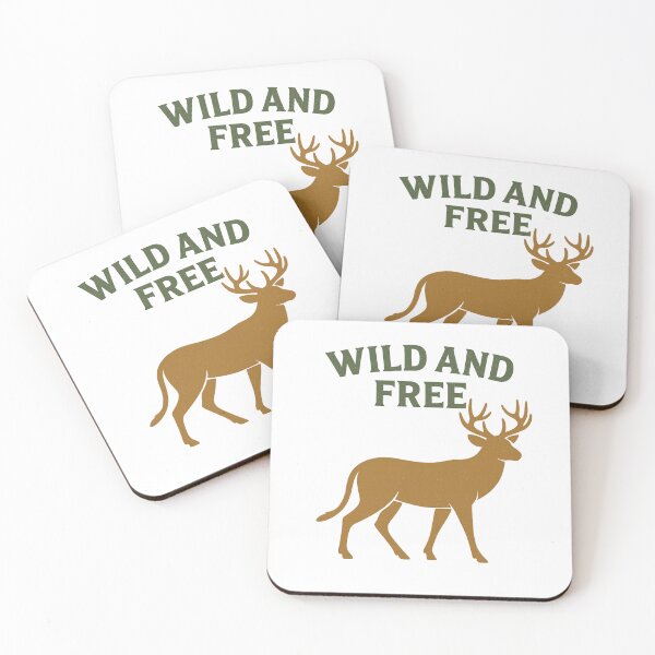 Item preview, Wild and Free – Deer Silhouette Design designed and sold by MIArt Studio.