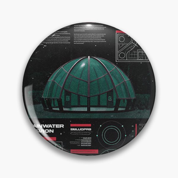 Item preview, Solarpunk: Organic Rainwater Harvesting Pavilion designed and sold by Raw-Ink.