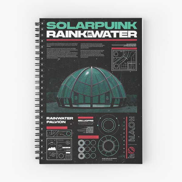 Item preview, Solarpunk: Organic Rainwater Harvesting Pavilion designed and sold by Raw-Ink.