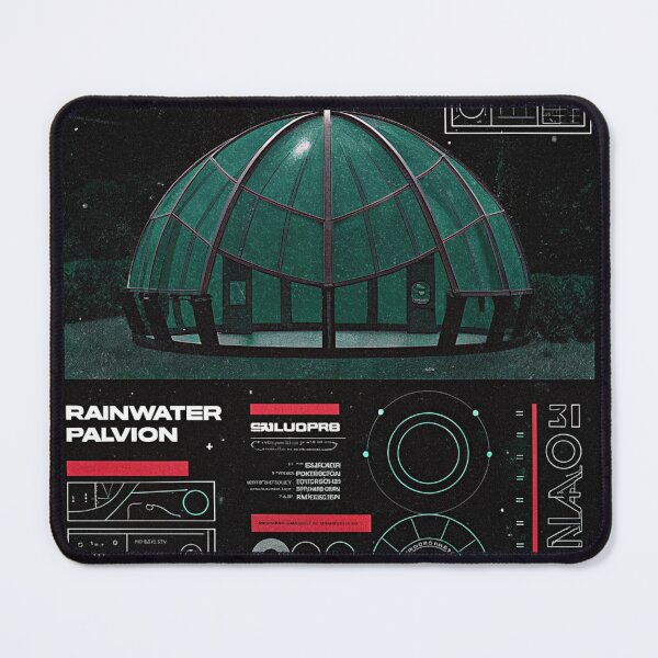Item preview, Solarpunk: Organic Rainwater Harvesting Pavilion designed and sold by Raw-Ink.