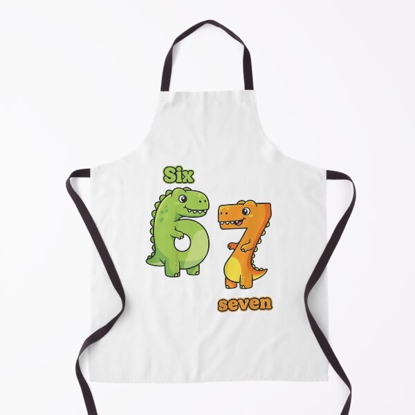 Item preview, Six Seven Dinosaur Friends Cute Colorful Learning Fun designed and sold by ajifujpost.