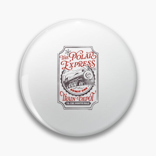Item preview, Polar Express Train Depot Vintage Holiday Railway Ticket designed and sold by ajifujpost.