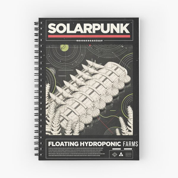 Item preview, Solarpunk: Floating Hydroponic Lake Farms designed and sold by Raw-Ink.