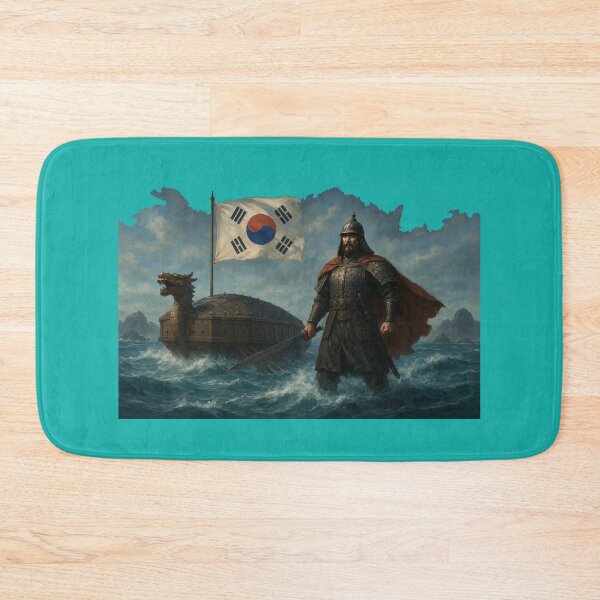Item preview, Geobukseon – 3D Realistic Turtle Ship on Rough Sea (No Spikes Version) ,  designed and sold by PaintMeWorld.