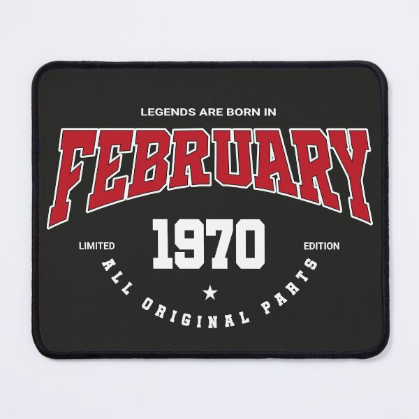 Item preview, February legends 1970 designed and sold by HB Shirts.