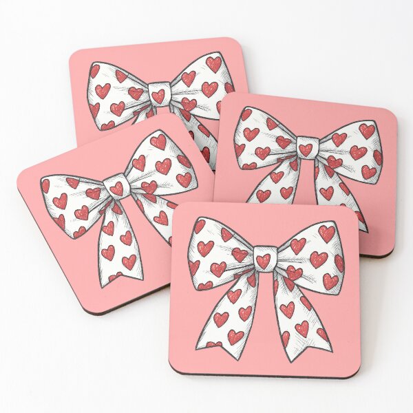 Item preview, Cute Valentine Heart Bow designed and sold by BreezifyDesignStudio.