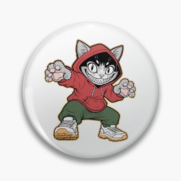 Item preview, The cat in the hoodie designed and sold by krabbaraban.