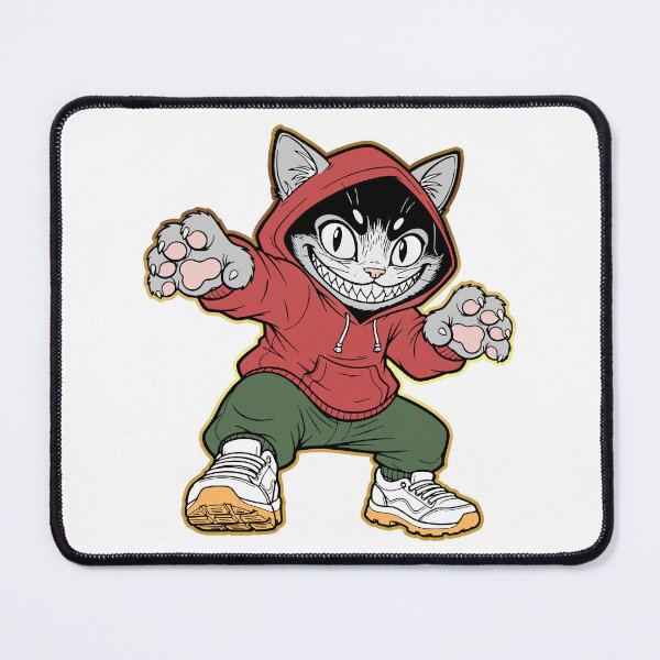 Item preview, The cat in the hoodie designed and sold by krabbaraban.