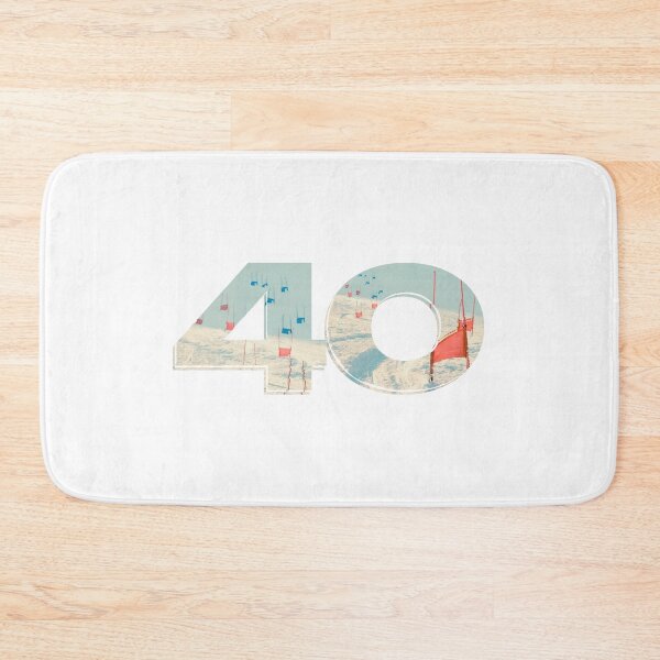 Item preview, 40th Birthday Skiing Gift – Ski Lover Turning 40 designed and sold by MatthewViews.