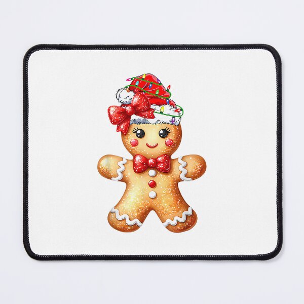 Item preview, Merry Christmas Gingerbread Girl Cute Sweet Holiday Cheer designed and sold by DarylPope.