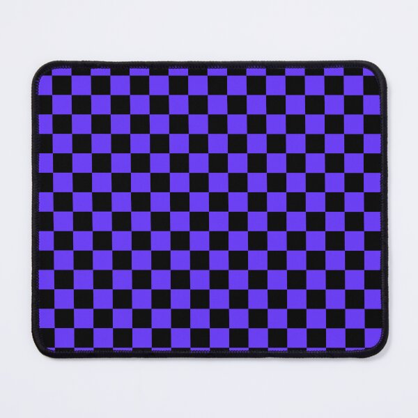 Item preview, Checker Print - Black and Violet designed and sold by TheFrostedDonut.