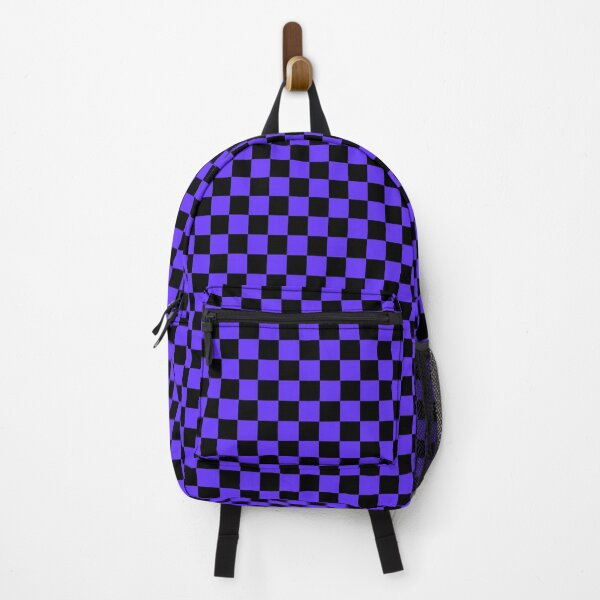 Item preview, Checker Print - Black and Violet designed and sold by TheFrostedDonut.