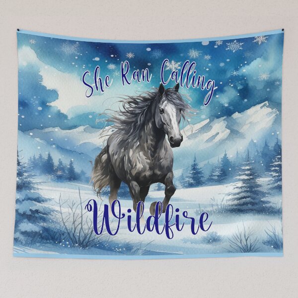 Item preview, “Running Wildfire – The Enchanted Lost Horse” designed and sold by MysticOzzy.
