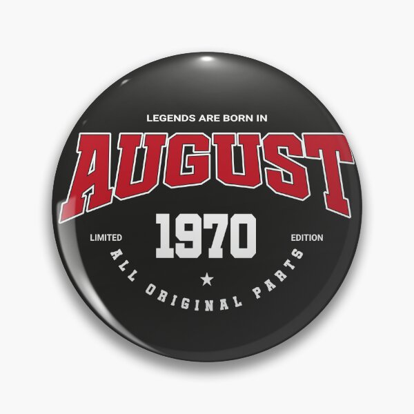 Item preview, August legends 1970 designed and sold by HB Shirts.