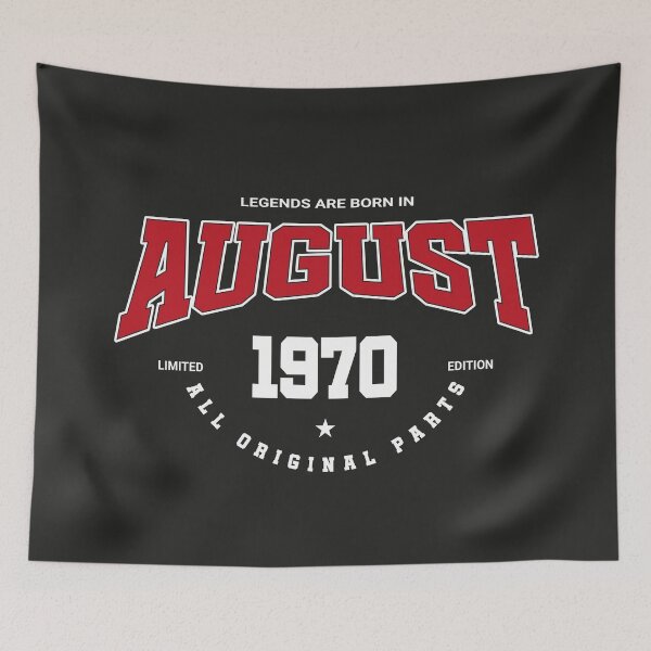 Item preview, August legends 1970 designed and sold by HB Shirts.