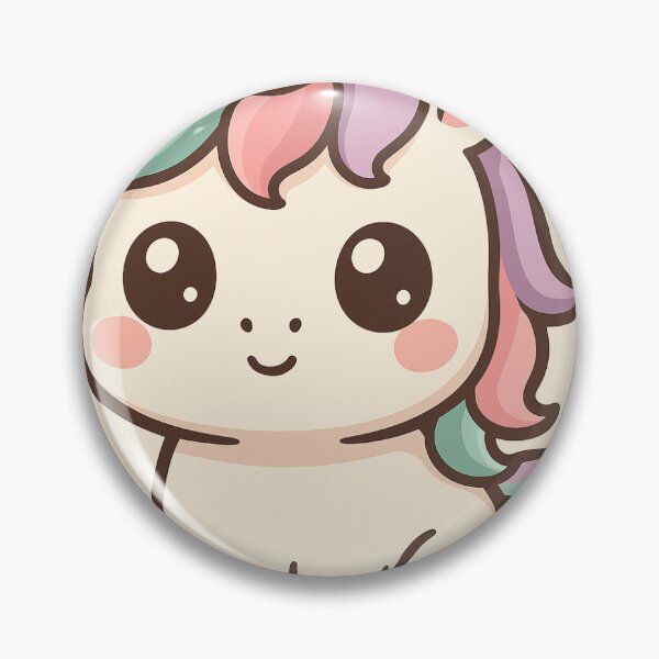 Artikelvorschau, Ultraniedliches Kawaii-Einhorn – Niedliches pastellfarbenes Chibi-Einhorn entworfen und verkauft von imonodesign.