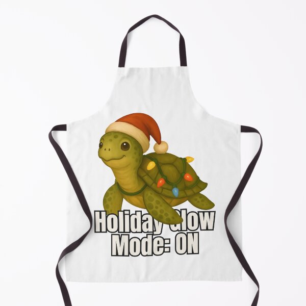 Item preview, Glowing Christmas Turtle – Holiday Glow Mode ON designed and sold by SVALANART.