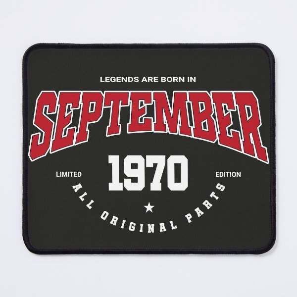 Item preview, September legends 1970 designed and sold by HB Shirts.