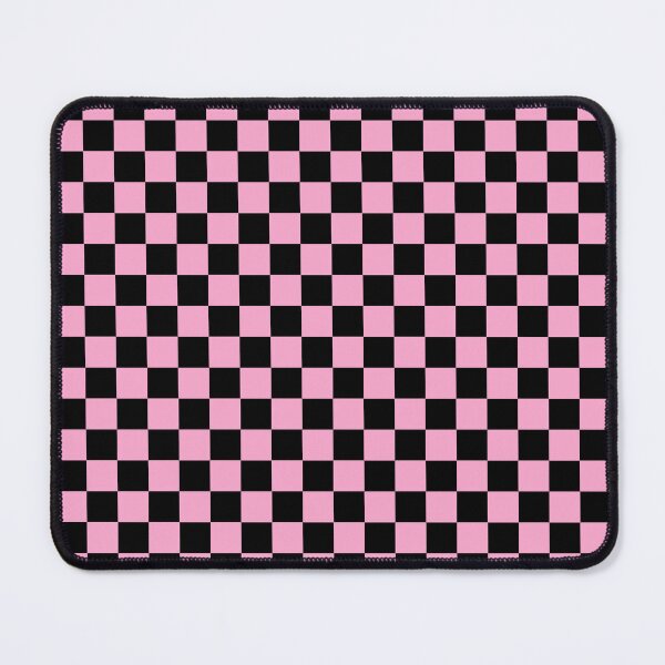 Item preview, Checker Print - Black and Pastel Pink designed and sold by TheFrostedDonut.