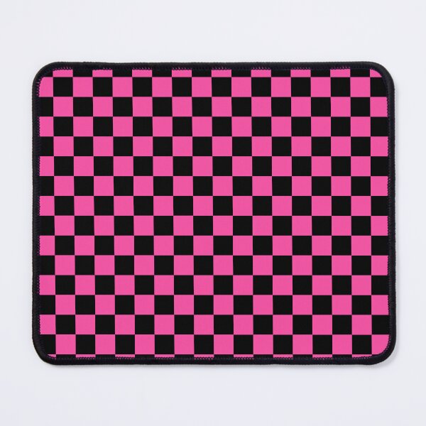 Item preview, Checker Print - Black and Candy Pink designed and sold by TheFrostedDonut.