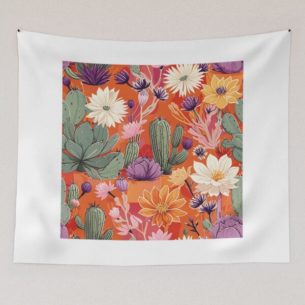 Item preview, Sunset Succulents & Cacti - Minimalist Desert Botanical Art designed and sold by JaneMcCarthyDNA.