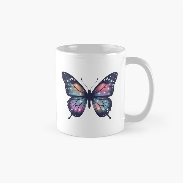 Item preview, Cosmic Butterfly,Galaxy Wings Illustration Sticker designed and sold by Moodune.