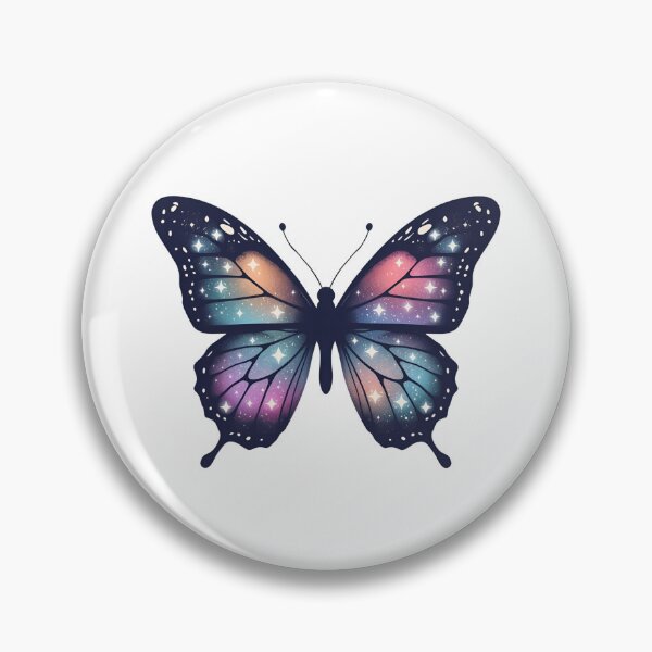 Item preview, Cosmic Butterfly,Galaxy Wings Illustration Sticker designed and sold by Moodune.