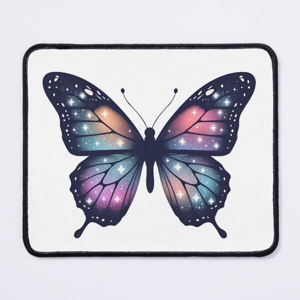 Item preview, Cosmic Butterfly,Galaxy Wings Illustration Sticker designed and sold by Moodune.