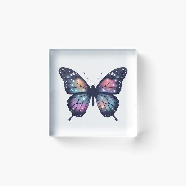 Item preview, Cosmic Butterfly,Galaxy Wings Illustration Sticker designed and sold by Moodune.