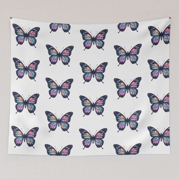 Item preview, Cosmic Butterfly,Galaxy Wings Illustration Sticker designed and sold by Moodune.