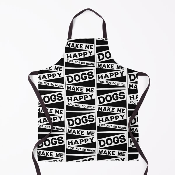 Item preview, Dogs Make Me Happy Humans Make My Head Hurt Sarcastic Humor - Four-Legged Best Friend Anxiety Relief Gift - Dog Owner Statement designed and sold by karibov.