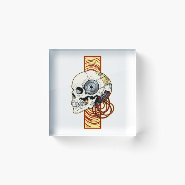 Item preview, Cybernetic skull designed and sold by krabbaraban.