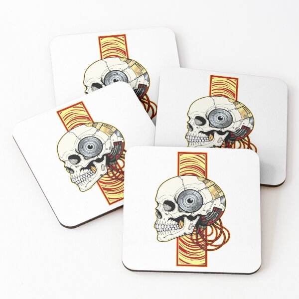 Item preview, Cybernetic skull designed and sold by krabbaraban.