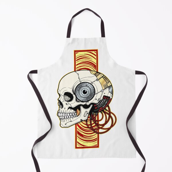 Item preview, Cybernetic skull designed and sold by krabbaraban.