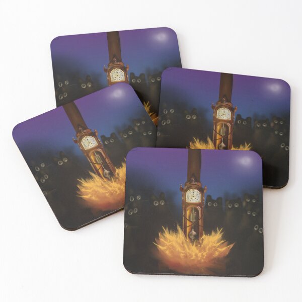 Item preview, it's burning time - little black cats  designed and sold by Adamentiia.