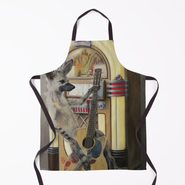 Item preview, Wild Dog Jukebox Jam – Artistic Illustration designed and sold by TreatLLC.