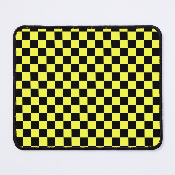 Item preview, Checker Print - Black and yellow designed and sold by TheFrostedDonut.