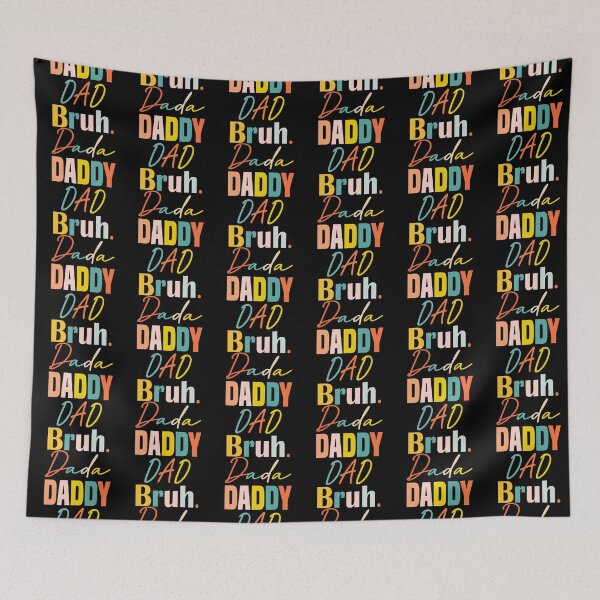 Item preview, Fathers Day Dada Daddy Dad Bruh Funny Retro designed and sold by JRRTs.