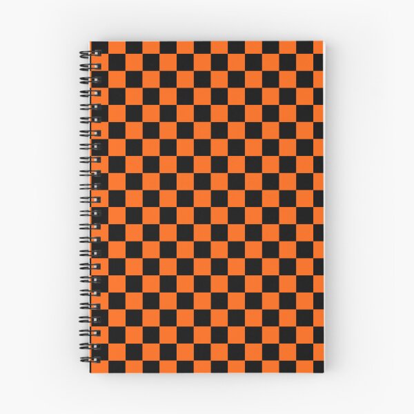 Item preview, Checker Print - Black and Orange designed and sold by TheFrostedDonut.