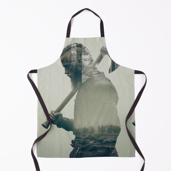 Item preview, Viking Warrior Double Exposure – Epic Norse Fantasy Artwork designed and sold by MythologyRealm.