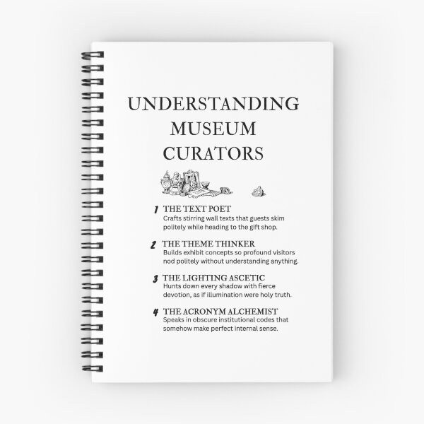 Item preview, Curator Life Explained – Funny Museum Curator Design designed and sold by PsyFlow35.