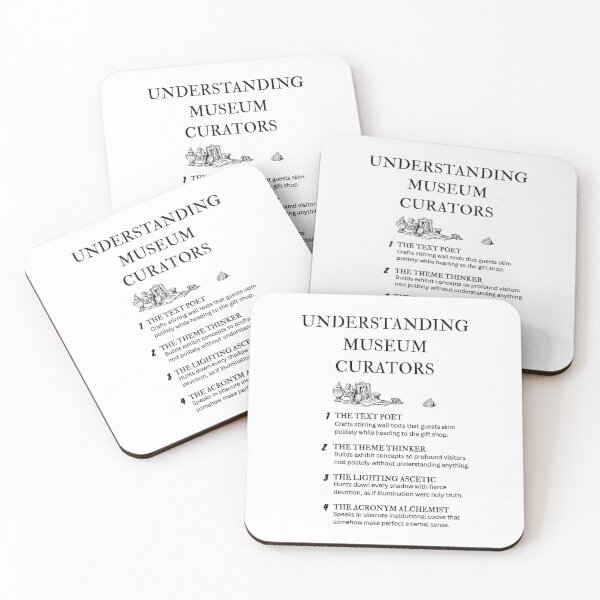 Item preview, Curator Life Explained – Funny Museum Curator Design designed and sold by PsyFlow35.