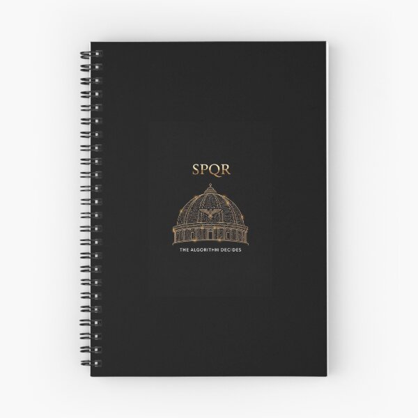 Item preview, The Senate Algorithm — SPQR Marblepunk Design designed and sold by AeternaRoma.