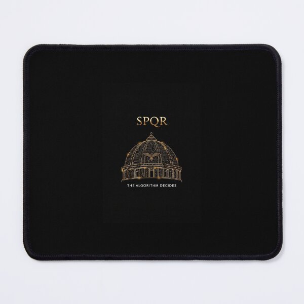Item preview, The Senate Algorithm — SPQR Marblepunk Design designed and sold by AeternaRoma.