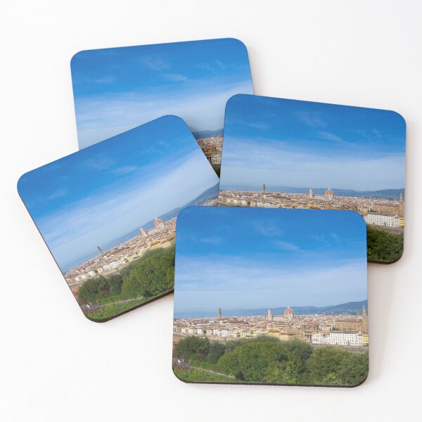 Item preview, Historic Florence Cityscape Over the Arno River With Bridges and Palazzo Vecchio Tower designed and sold by Bure-NS.