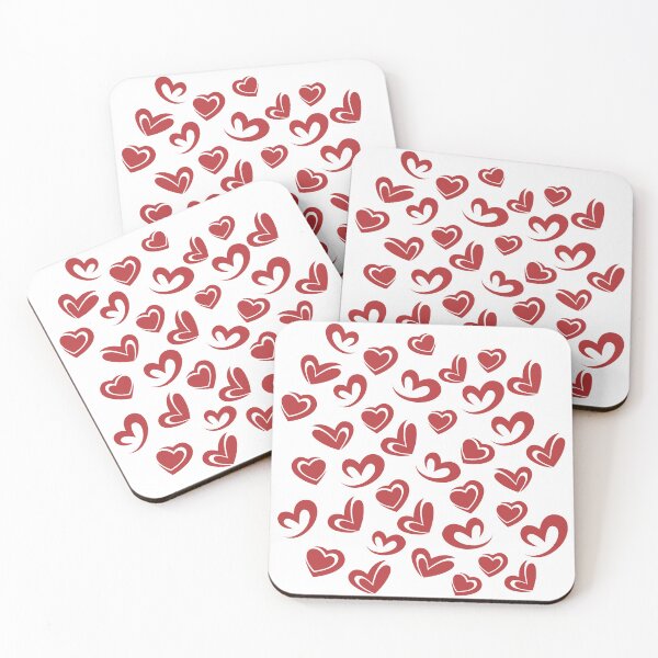 Item preview, Hearts Fun Red Bouncy designed and sold by Eclectic Monkey.