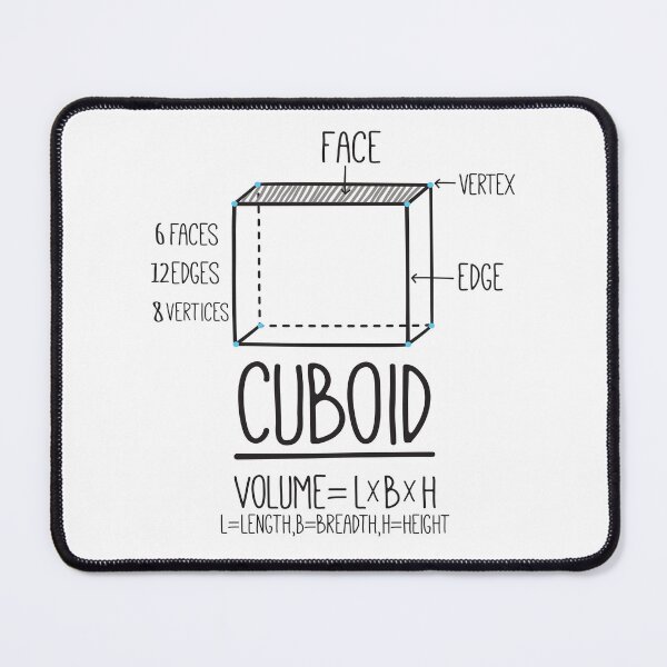 Item preview, Math geometry cuboid designed and sold by Think4Prints.