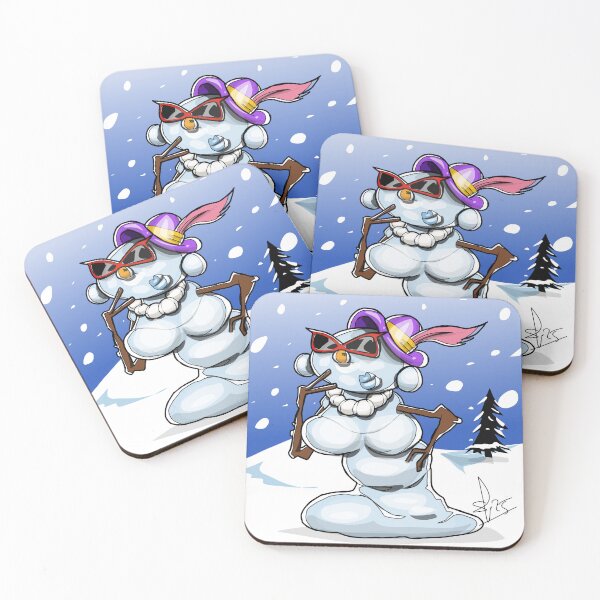 Item preview, Christmas snow woman  designed and sold by Pittstop.