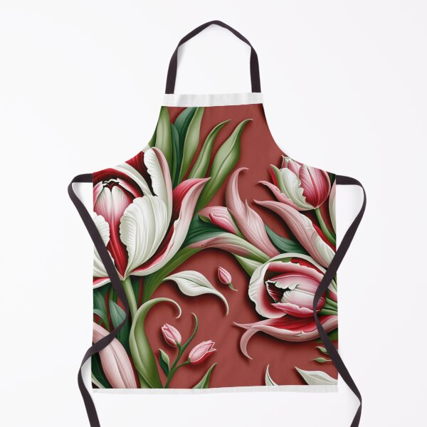 Item preview, Blooming Tulips Hand-Painted Floral Elegance designed and sold by JaneMcCarthyStudio.