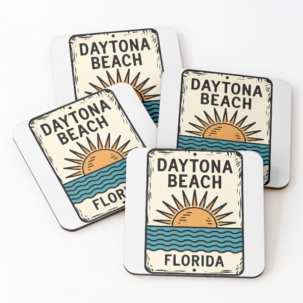 Artikelvorschau, Daytona Beach, Florida – Schild entworfen und verkauft von TheOldMittenIllustrated.